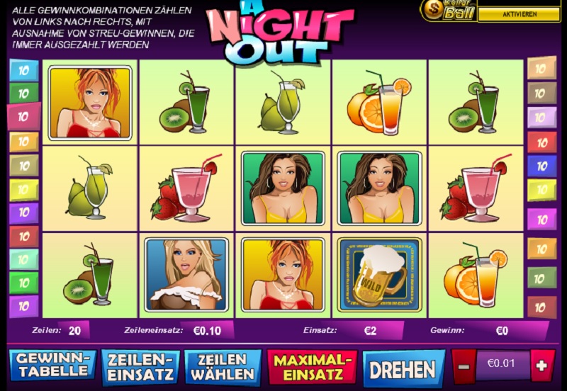 a night out slot